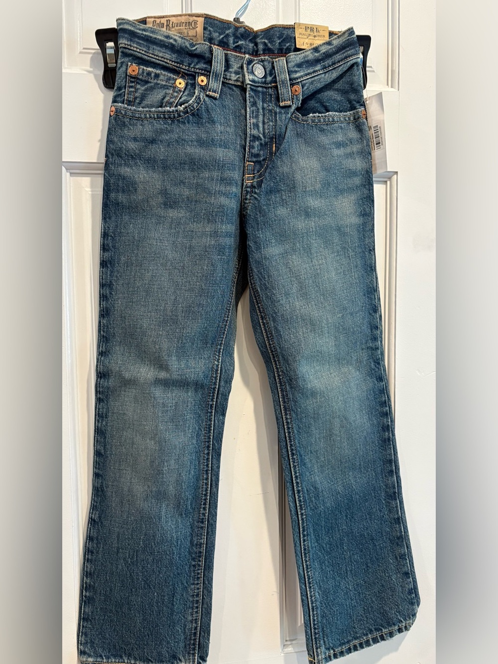 NWT! Boys Polo Blue Straight-Leg Jeans. Size 6